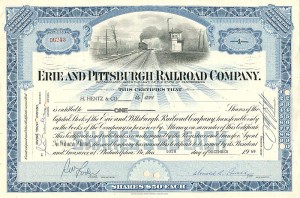 Erie and Pittsburgh Railroad Conpany